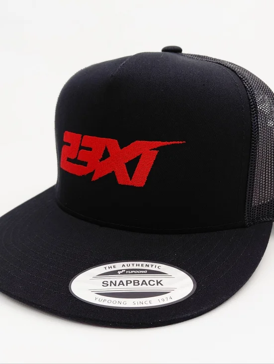 23xi Jordan Race Hamlin Wallace Embroidered Flat Bill Mesh Snapback Hat Cap - Picture 3 of 4